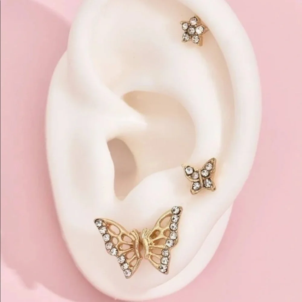 COPY - 💋 Butterfly 🦋 ear cuff earring